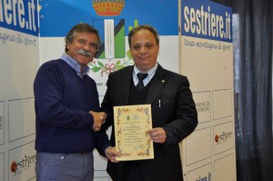 conferimento a Sestriere del titolo di poeta onorario